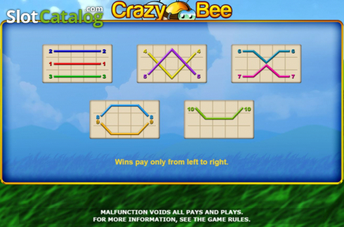 Οθόνη7. Crazy Bee Κουλοχέρης