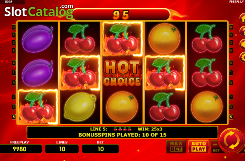 Οθόνη3. Hot Choice Deluxe Κουλοχέρης