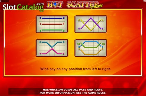 Οθόνη8. Hot Scatter Deluxe Κουλοχέρης