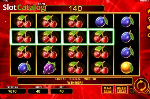 Οθόνη5. Nicer Dice 40 Κουλοχέρης