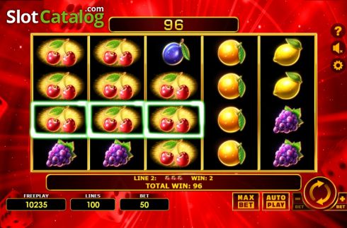 Οθόνη5. Nicer Dice 100 Κουλοχέρης