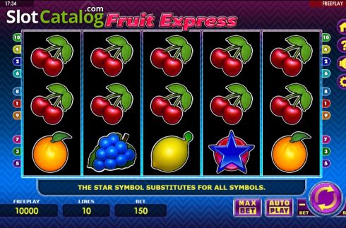 Οθόνη2. Fruit Express (Amatic Industries) Κουλοχέρης