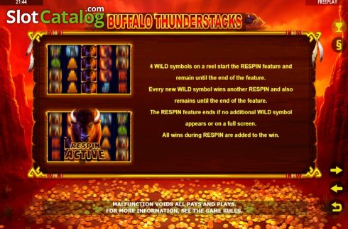 Οθόνη9. Buffalo Thunderstacks Κουλοχέρης