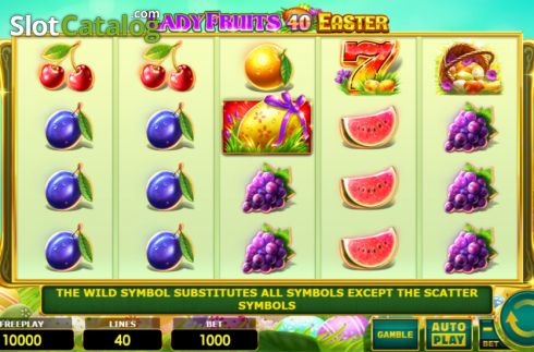 Οθόνη2. Lady Fruits 40 Easter Κουλοχέρης