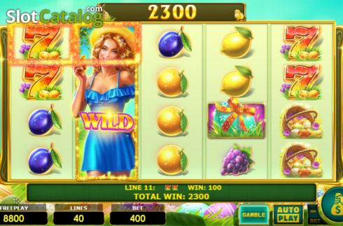 Οθόνη3. Lady Fruits 40 Easter Κουλοχέρης