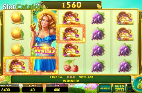 Οθόνη4. Lady Fruits 40 Easter Κουλοχέρης