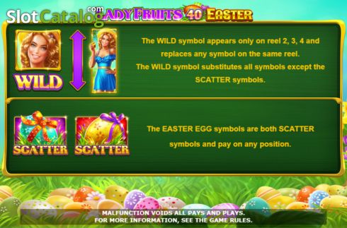 Οθόνη6. Lady Fruits 40 Easter Κουλοχέρης