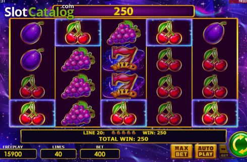 Οθόνη6. Fiery Fruits Κουλοχέρης