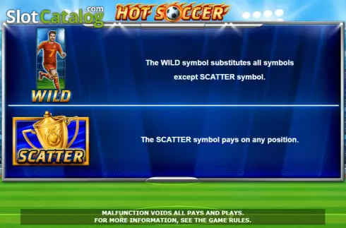 Οθόνη4. Hot Soccer Κουλοχέρης