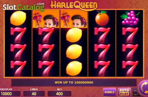 Οθόνη2. Harlequeen Κουλοχέρης