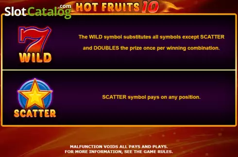 Οθόνη5. Hot Fruits 10 Κουλοχέρης 