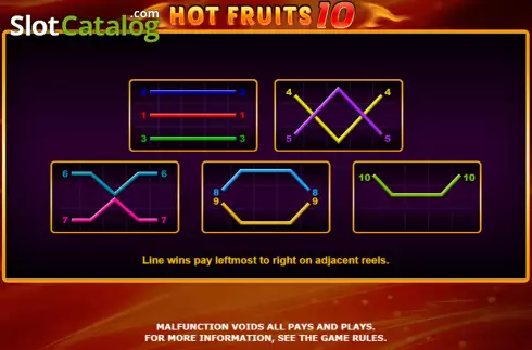 Οθόνη8. Hot Fruits 10 Κουλοχέρης 