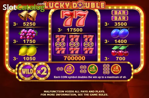 Οθόνη7. Lucky Double (Amatic Industries) Κουλοχέρης
