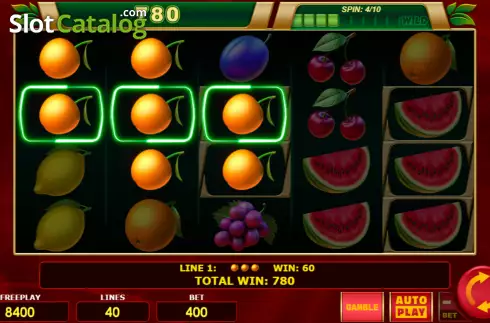 Οθόνη3. Fruit Loop Κουλοχέρης