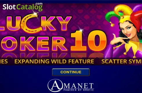 Οθόνη2. Lucky Joker 10 Κουλοχέρης