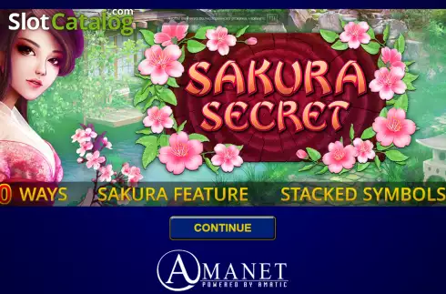 Οθόνη2. Sakura Secret Κουλοχέρης 