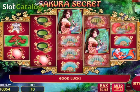 Οθόνη7. Sakura Secret Κουλοχέρης 