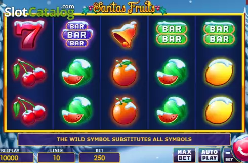 Οθόνη2. Santas Fruits Κουλοχέρης