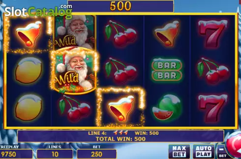 Οθόνη3. Santas Fruits Κουλοχέρης