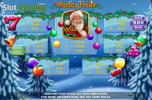 Οθόνη6. Santas Fruits Κουλοχέρης