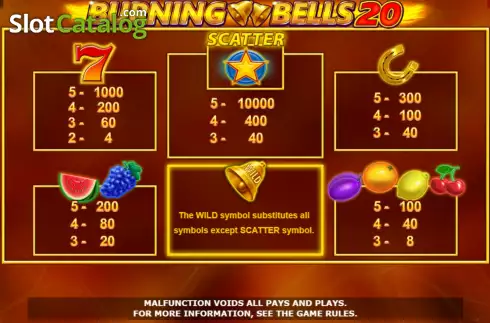 Οθόνη9. Burning Bells 20 Κουλοχέρης