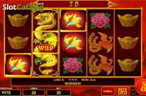 Οθόνη4. Grand Wild Dragon 20 Κουλοχέρης 