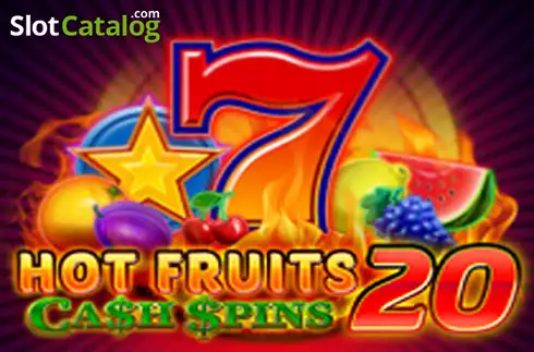 Hot Fruits 20 Cash Spins Λογότυπο Hot Fruits 20 Cash Spins Λογότυπο