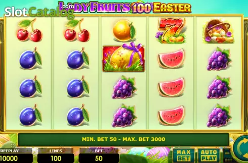 Οθόνη3. Lady Fruits 100 Easter Κουλοχέρης