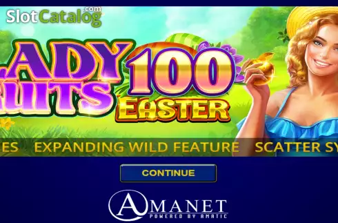 Οθόνη2. Lady Fruits 100 Easter Κουλοχέρης