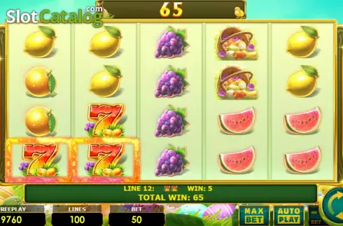 Οθόνη4. Lady Fruits 100 Easter Κουλοχέρης