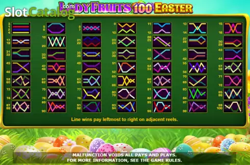 Οθόνη9. Lady Fruits 100 Easter Κουλοχέρης