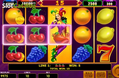 Οθόνη4. Lucky Joker 10 Cash Spins Κουλοχέρης