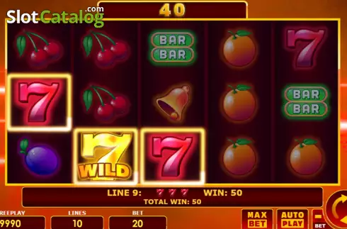 Οθόνη3. Lucky Golden 7s Κουλοχέρης