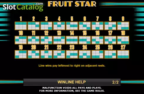 Οθόνη6. Fruit Star Κουλοχέρης 