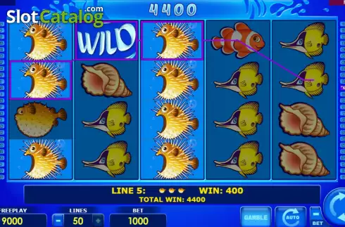 Οθόνη4. Wild Shark Bonus Buy Κουλοχέρης 