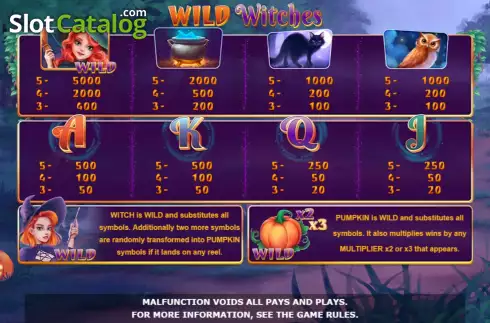 Οθόνη6. Wild Witches (Amatic Industries) Κουλοχέρης