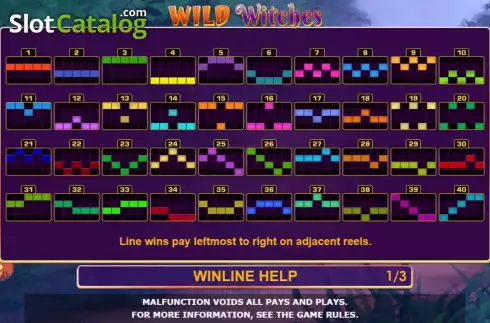 Οθόνη7. Wild Witches (Amatic Industries) Κουλοχέρης