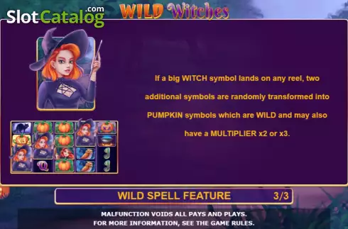 Οθόνη9. Wild Witches (Amatic Industries) Κουλοχέρης