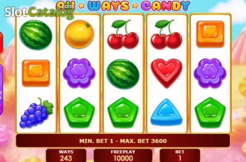 Οθόνη2. All Ways Candy Κουλοχέρης