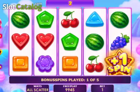 Οθόνη6. All Ways Candy Κουλοχέρης