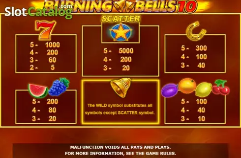 Οθόνη6. Burning Bells 10 Κουλοχέρης 