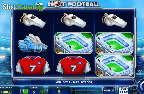 Οθόνη2. Hot Football Κουλοχέρης