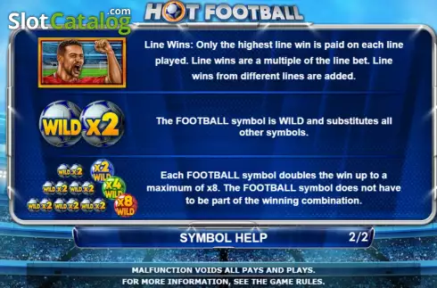 Οθόνη9. Hot Football Κουλοχέρης