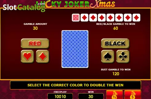 Οθόνη5. Lucky Joker Xmas Κουλοχέρης