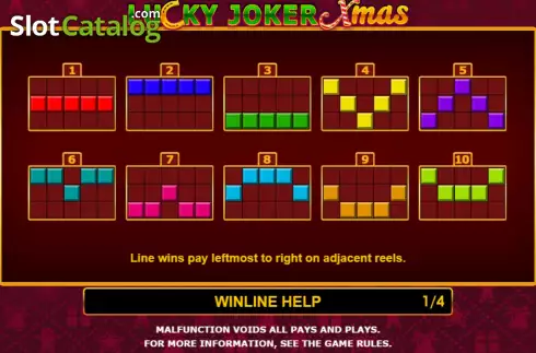 Οθόνη7. Lucky Joker Xmas Κουλοχέρης