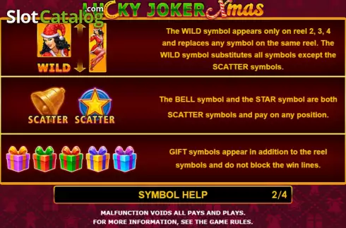 Οθόνη8. Lucky Joker Xmas Κουλοχέρης