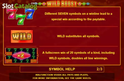 Οθόνη7. Wild Boost Κουλοχέρης