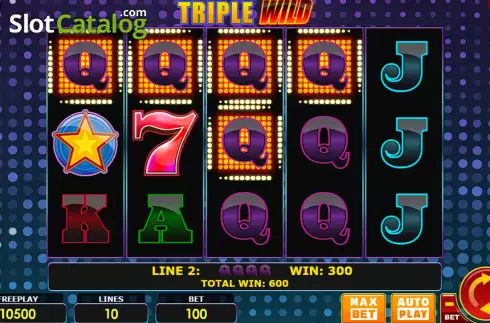 Οθόνη4. Triple Wild Κουλοχέρης