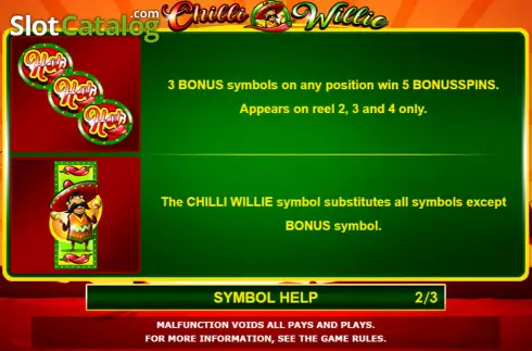 Οθόνη7. Chilli Willie Κουλοχέρης