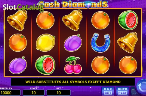 Οθόνη2. Cash Diamonds Κουλοχέρης
